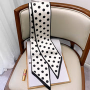 Women's Chic Polka Dot Scarf | La Parisienne