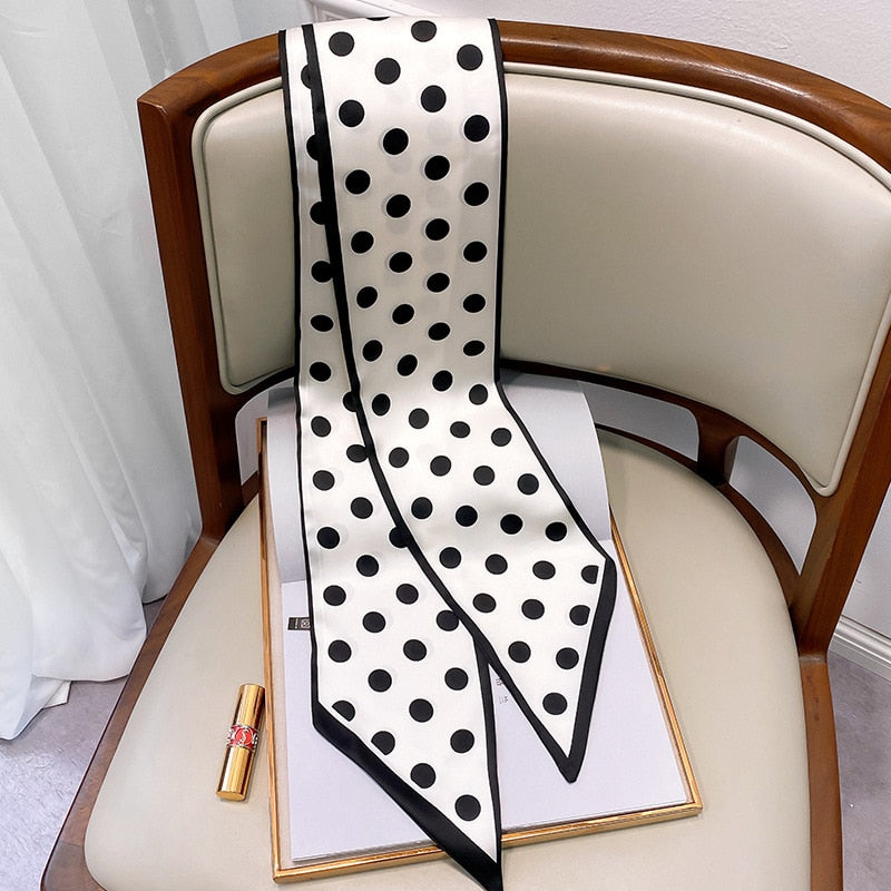 Chic Polka Dot Scarf for Women | The Parisian 