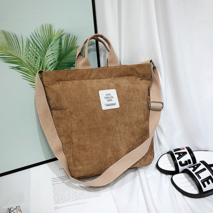 Lightweight Corduroy Bag | La Parisienne