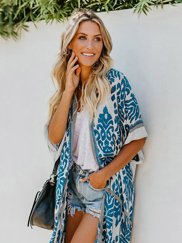 Bohemian Beach Kimono | La Parisienne