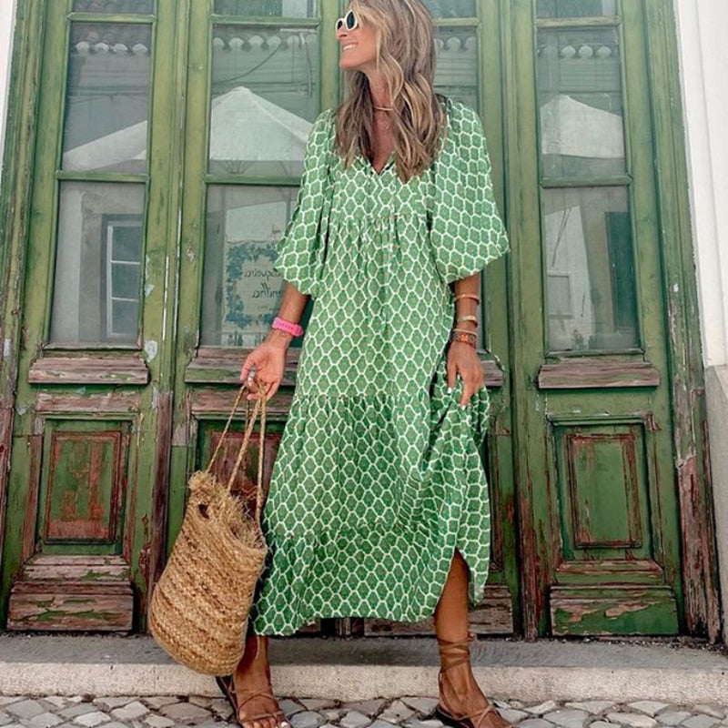 Long Summer Dress | La Parisienne
