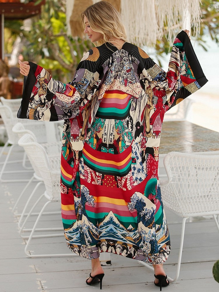 Kimono Chic & Bohème Inspiration Africaine | La Parisienne