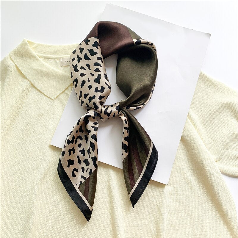 Square 100% Silk Chic Scarf | The Parisian 