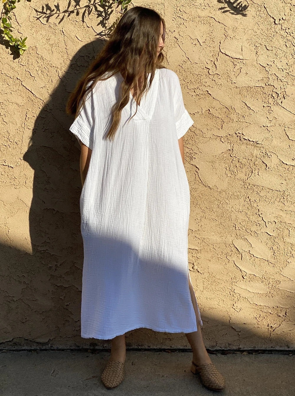 Women's White Beach Dress | La Parisienne