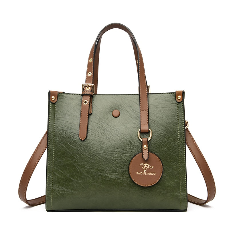 Original Split Leather Handbag | La Parisienne