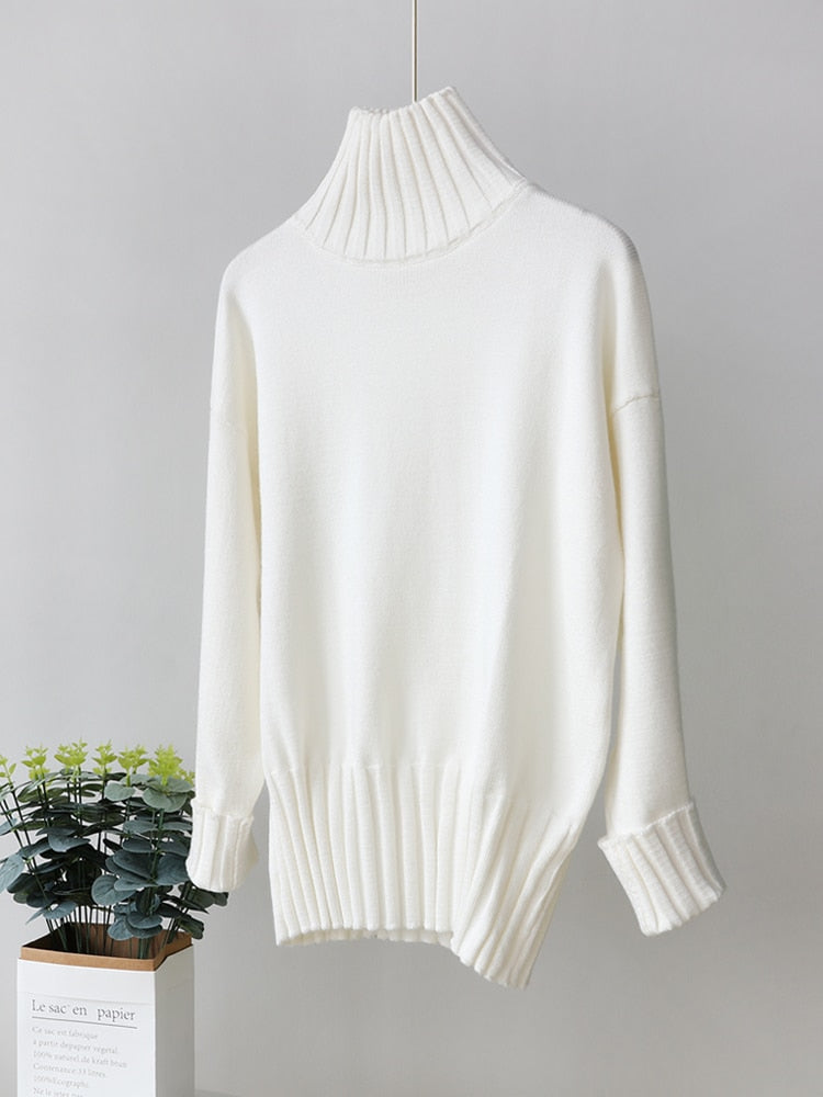 Women's wool and cotton casual sweater | La Parisienne