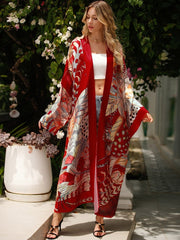 Chic Beach Kimono Japanese Inspiration | La Parisienne