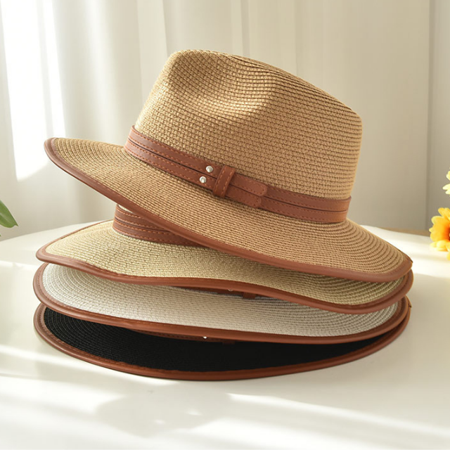 Women's summer straw hat Panama style | La Parisienne