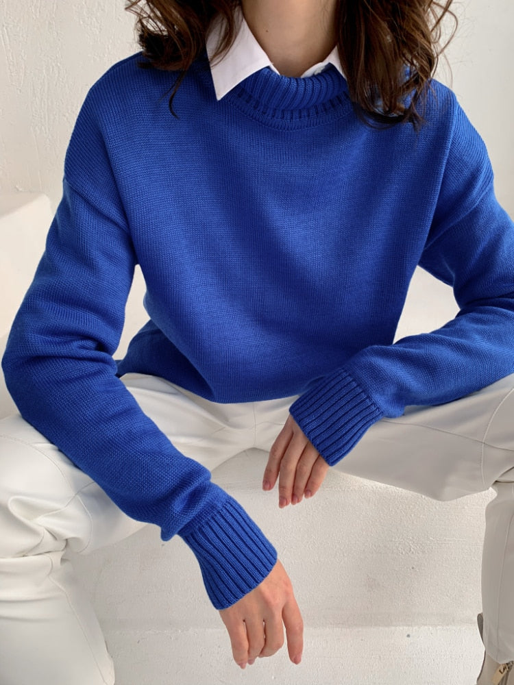 Women's casual knit sweater | La Parisienne