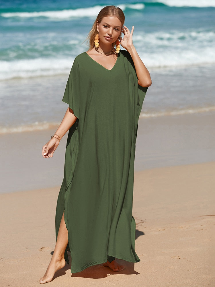 Women's Black Chic Beach Dress | La Parisienne