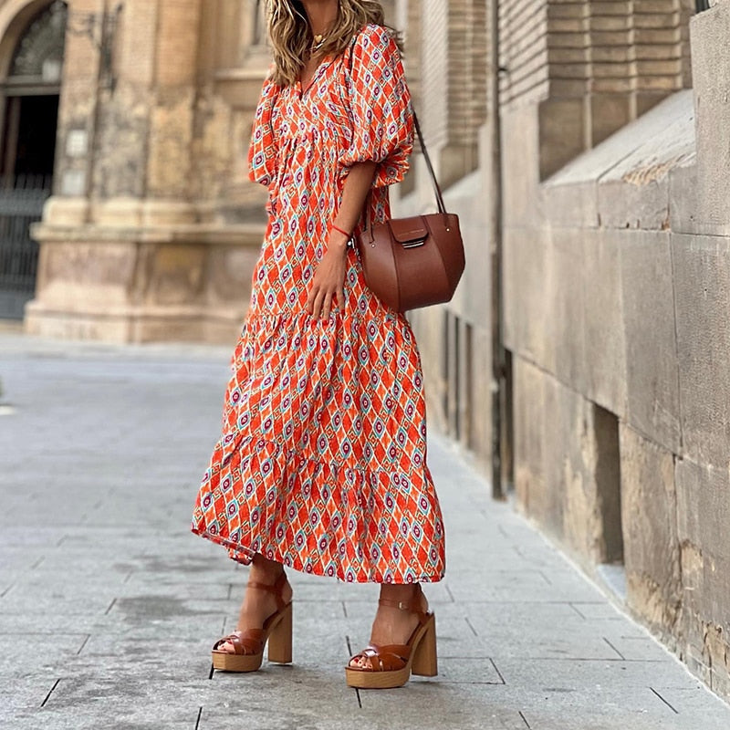 Long Summer Dress | La Parisienne