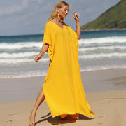 Chic Yellow Beach Dress for Women | The Parisian 