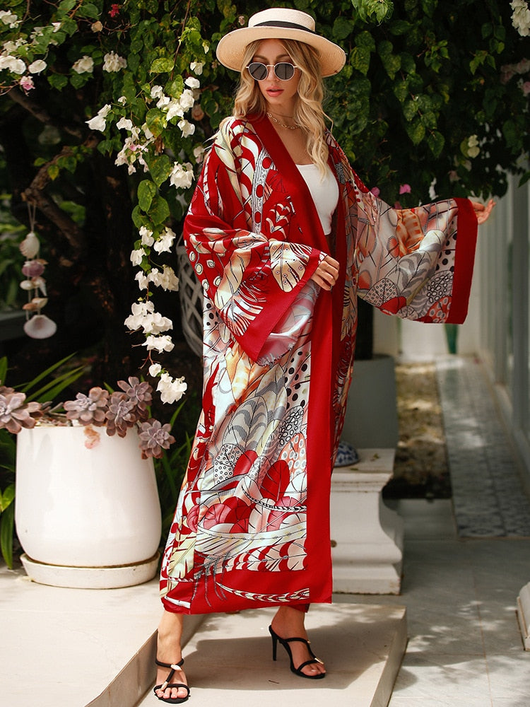 Chic Beach Kimono Japanese Inspiration | La Parisienne